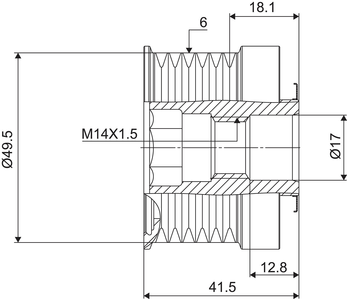 VALEO PUL.ALTERN.FO.C-MAX-FOCUS-II-GALXY-MONDEOIII